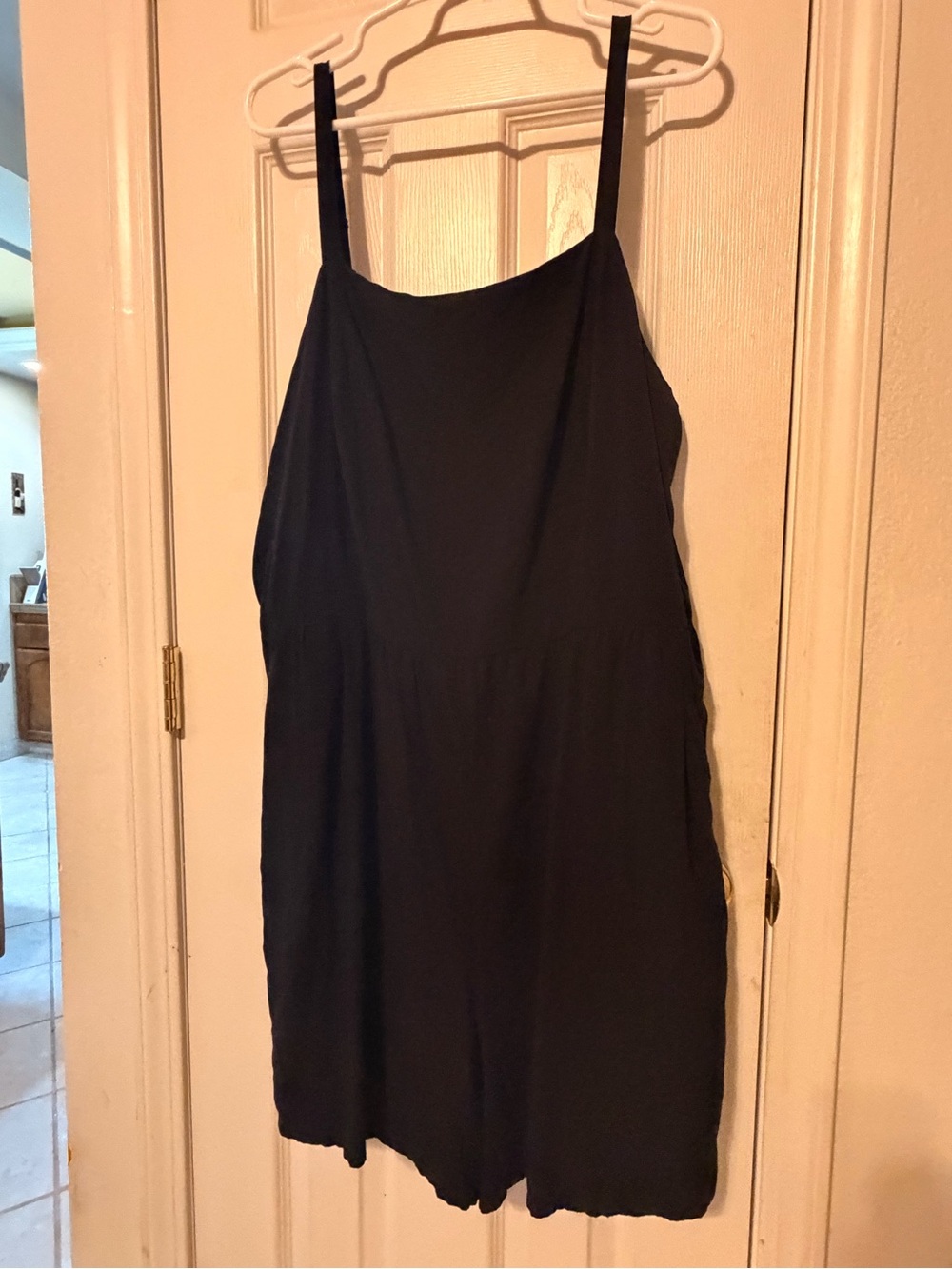Old Navy Black Spaghetti-Strap Romper